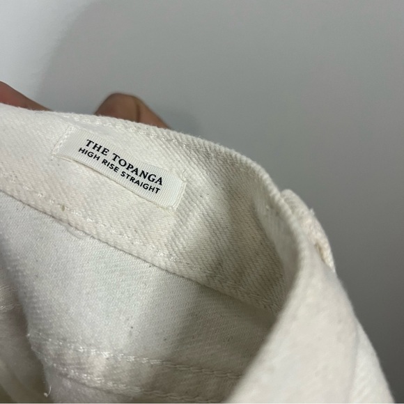 Rails Topanga Straight Leg Ecru High Rise Jeans size 26 - Picture 10 of 10